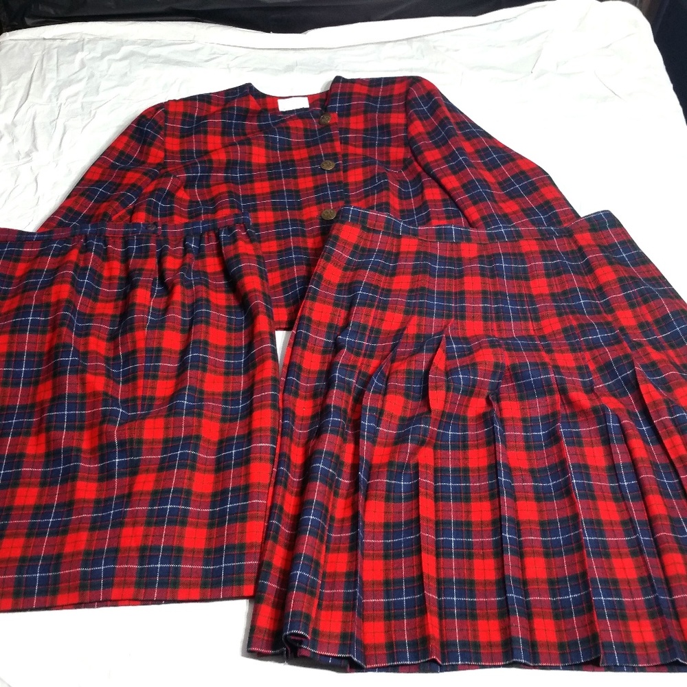 VINTAGE PENDLETON 100% Virgin WOOL 3 PC. Suit Set - Picture 2 of 8